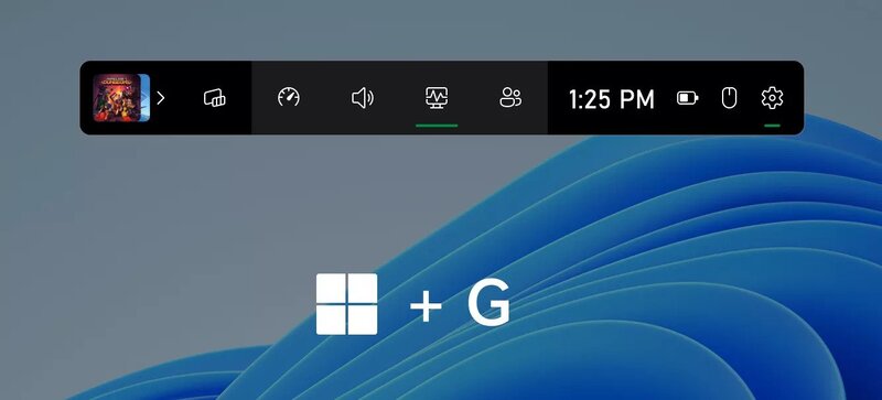 Windows 11 Game Bar (1) - تکفارس نوار بازی ویندوز 11