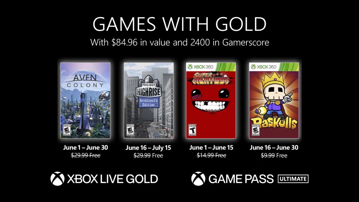Xbox Live Gold - June 2022 - ICTNN لیست بازی های رایگان Xbox Live Gold در ماه ژوئن اعلام شد