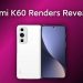 کانسپت رندر ردمی K60 شیائومی منتشر شد: بازطراحی ماژول دوربین