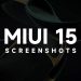 اسکرین شات MIUI 15 توسط شیائومی بهنمایش گذاشته است
