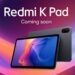 تبلت گیمینگ ردمی K Pad با تراشه پرچمدار در Geekbench دیده شد