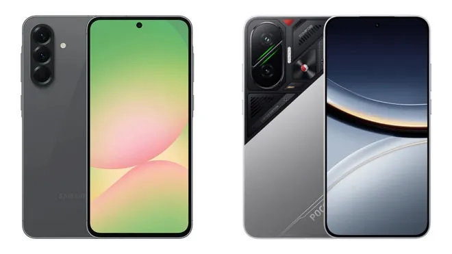 مقایسه Poco F7 شیائومی با Galaxy A56 سامسونگ: کدام گوشی بهتر است؟