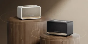 اسپیکر QCY SP300 با بدنه چوبی و توان ۸۰ وات رونمایی شد