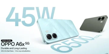اوپو A6x با باتری ۶۵۰۰ میلی‌آمپری و در دو نسخه متفاوت 4G و 5G رونمایی شد