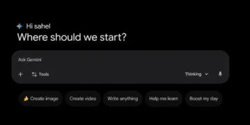 طراحی جدید نسخه وب جمنای رونمایی شد؛ تم مشکی و پوشه My Stuff