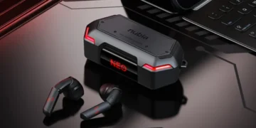 نوبیا از ایربادز گیمینگ CyberBuds با طراحی خاص و قیمت ۲۸ دلار رونمایی کرد